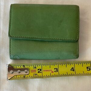 Wilsons Leather Green Wallet